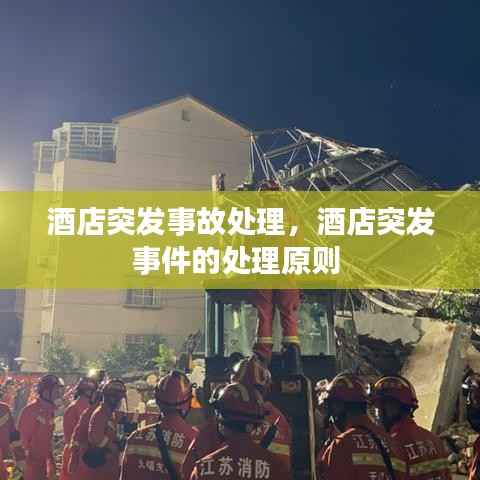 酒店突发事故处理,酒店突发事件的处理原则